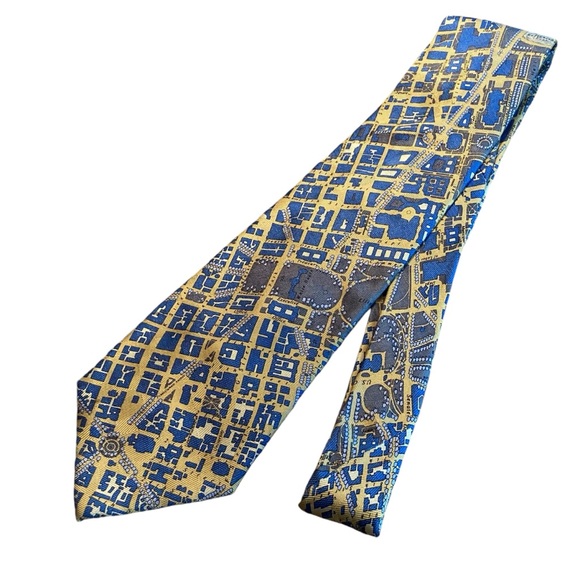 Civitas Washington 1998 Cityscape Silk Necktie - Picture 4 of 8
